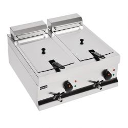 Lincat Twin Tank Twin Basket Countertop Electric Fryer DF66