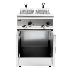 Lincat Twin Tank Twin Basket Free Standing Electric Fryer J12