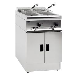 Lincat Twin Tank Twin Basket Free Standing Electric Fryer J12