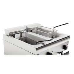 Lincat Twin Tank Twin Basket Free Standing Electric Fryer J12