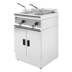 Lincat Twin Tank Twin Basket Free Standing Electric Fryer J12