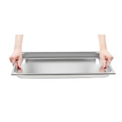 Matfer Bourgeat Stainless Steel 1/2 Gastronorm Tray