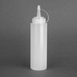 Vogue Clear Squeeze Sauce Bottle 8oz