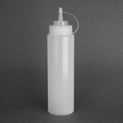 Vogue Clear Squeeze Sauce Bottle 24oz