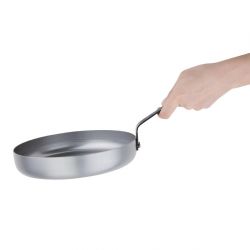 Vogue Carbon Steel Omelette Pan 20cm