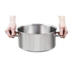 Matfer Bourgeat Excellence Stainless Steel Casserole Pan 24cm