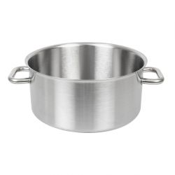 Matfer Bourgeat Excellence Stainless Steel Casserole Pan 24cm