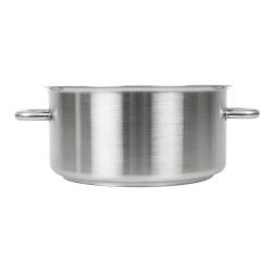 Matfer Bourgeat Excellence Stainless Steel Casserole Pan 24cm