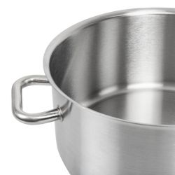 Matfer Bourgeat Excellence Stainless Steel Casserole Pan 24cm