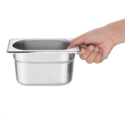 Vogue Stainless Steel 1/9 Gastronorm Tray