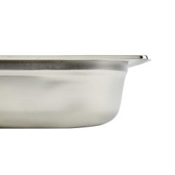 Vogue Stainless Steel 1/1 Gastronorm Trays 65mm (6 pack)