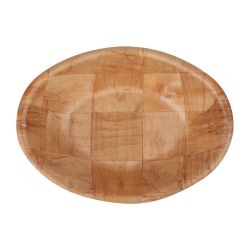 Olympia Oval Wooden Bowl Large