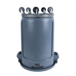 Rubbermaid BRUTE Container Grey 121Ltr