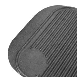 Vogue Reversible Cast Iron Double Griddle Pan 26cm
