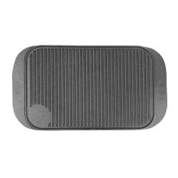 Vogue Reversible Cast Iron Double Griddle Pan 26cm