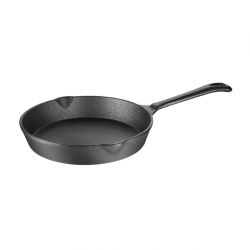 Vogue Round Cast Iron Skillet Pan 20cm