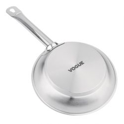 Vogue Stainless Steel Frying Pan 20cm