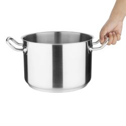 Vogue Stainless Steel Stew Pan 24cm