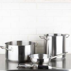Vogue Stainless Steel Stew Pan 32cm