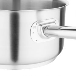 Vogue Stainless Steel Saucepan 20cm