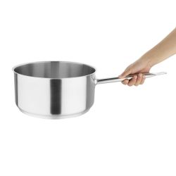 Vogue Stainless Steel Saucepan 28cm