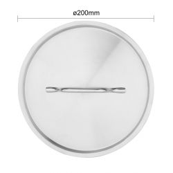 Vogue Stainless Steel Saucepan Lid 20cm