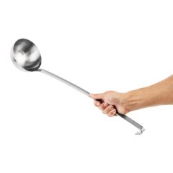 Vogue Stainless Steel Heavy Duty Ladle 400ml