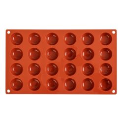Pavoni Formaflex Silicone Pomponette Mould 24 Cup