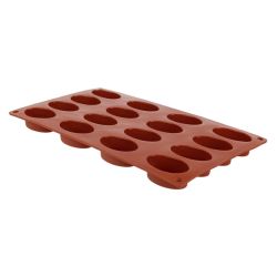 Pavoni Formaflex Silicone Oval Mould 16 Cup