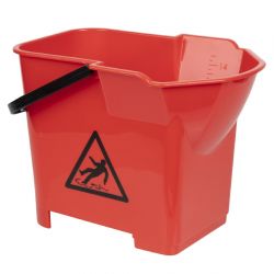 Jantex Colour Coded Mop Bucket Red