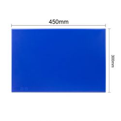 Hygiplas High Density Chopping Board Set with Rack 455x305x12mm (6 Pack)