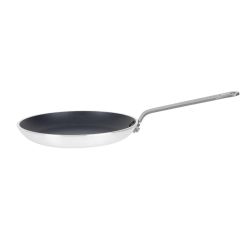 Vogue Aluminium Non-Stick Teflon Blinis Pan 15cm