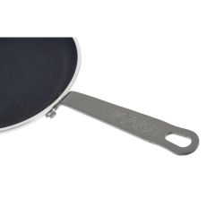 Vogue Aluminium Non-Stick Teflon Blinis Pan 15cm