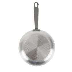 Vogue Aluminium Non-Stick Teflon Blinis Pan 15cm