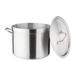 Vogue Aluminium Deep Boiling Pot 24cm