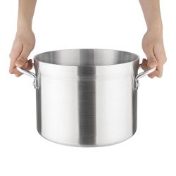 Vogue Aluminium Deep Boiling Pot 24cm