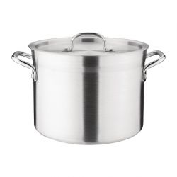 Vogue Aluminium Deep Boiling Pot 24cm