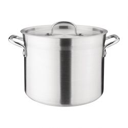 Vogue Aluminium Deep Boiling Pot 25cm