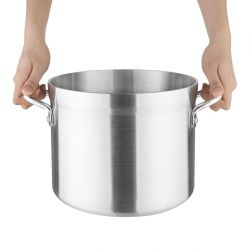 Vogue Aluminium Deep Boiling Pot 25cm