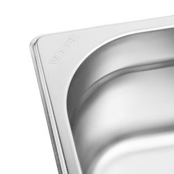 Vogue Stainless Steel Gastronorm Tray Set 8 x 1/3