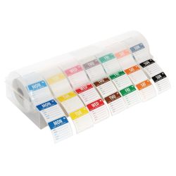 Hygiplas Removable Colour Coded Food Labels with 2