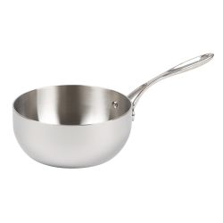 Vogue Stainless Steel & Aluminium Tri-Wall Pan Set (4 pack)