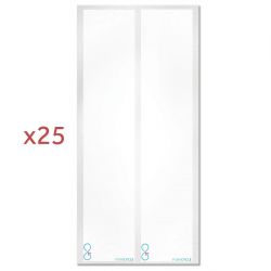Puracycle Reusable Blank Bottle Label Pack (25 Labels, 2 Cloths) + Free Pens