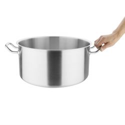Vogue Stainless Steel Stew Pan 36cm