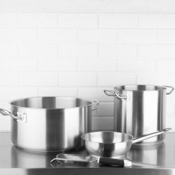 Vogue Stainless Steel Stew Pan 36cm