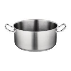 Vogue Stainless Steel Casserole Pan 36cm