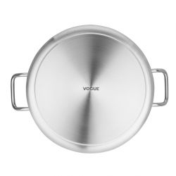 Vogue Stainless Steel Casserole Pan 36cm