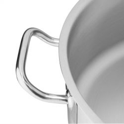 Vogue Stainless Steel Casserole Pan 36cm