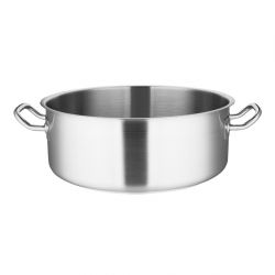 Vogue Stainless Steel Casserole Pan 36cm