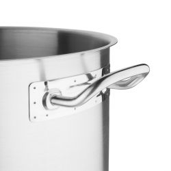 Vogue Stainless Steel Deep Stock Pot 36cm